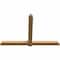 Ekena Millwork Eugene Smooth Timber Gable Bracket, Western Red Cedar, 84"W x 56"H x 3 1/2"D x 5 1/2"F, 16/12 Pitch GBW084X56X0406EUG00SWR - alternate 3